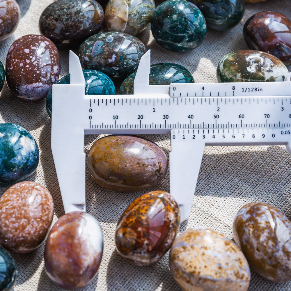 Ocean Jasper Tumbled Stone