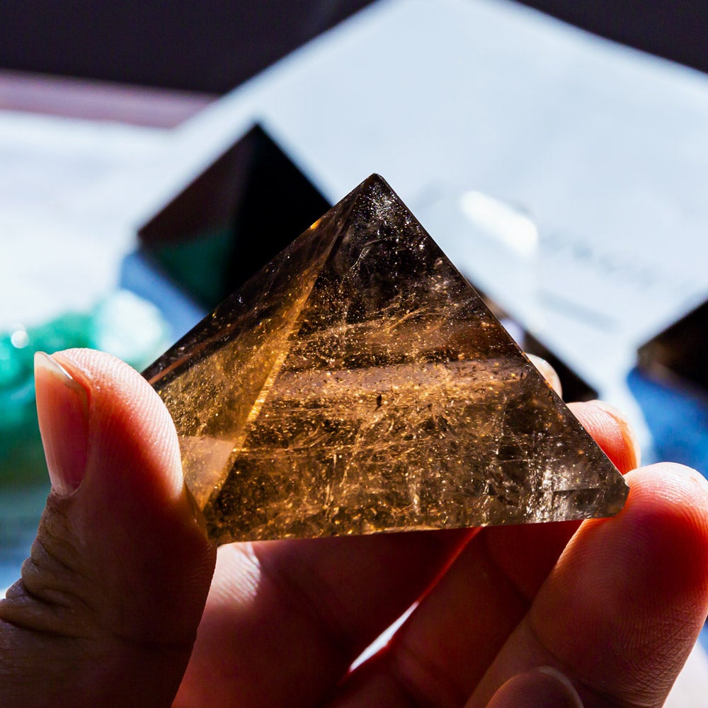 Smoky Quartz Pyramid