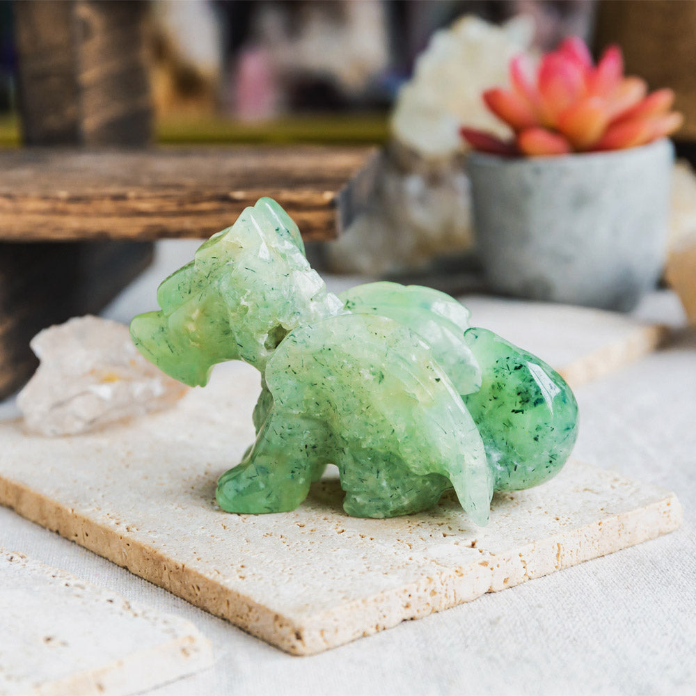 Prehnite Flying Dragon