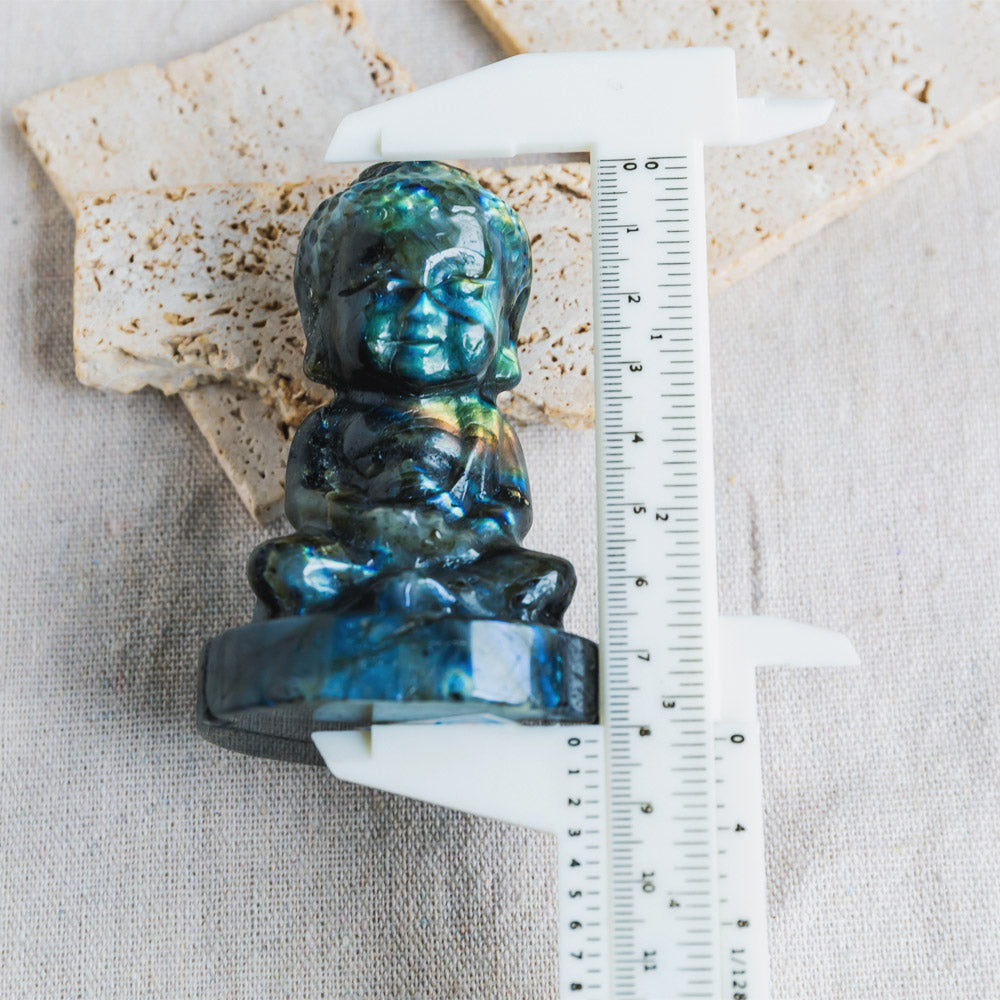 Labradorite Baby Buddha