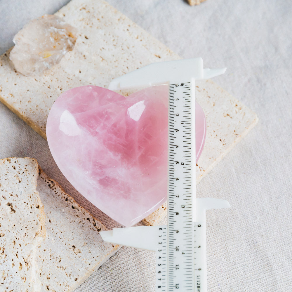 Rose Quartz Heart Bowl