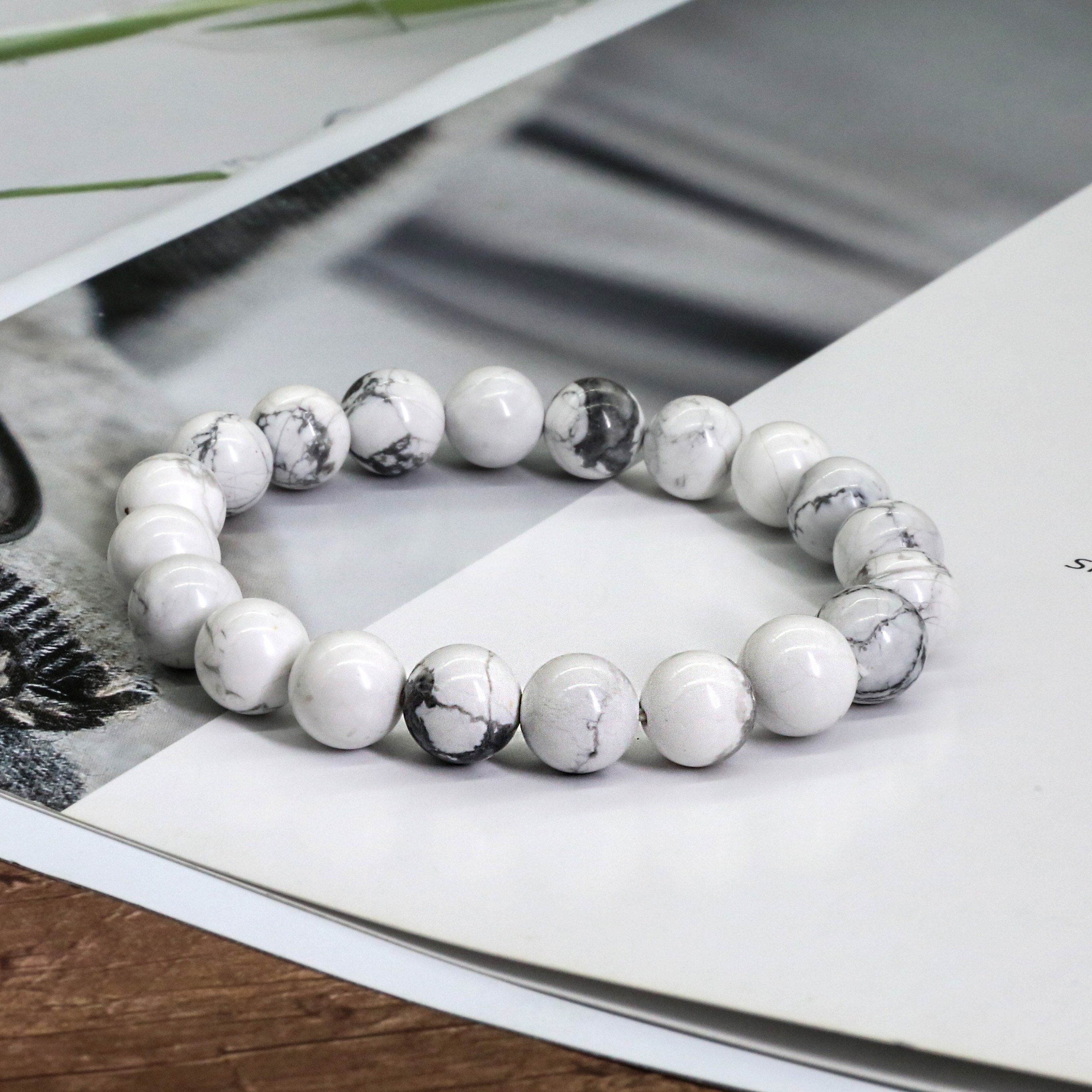 Howlite bracelet