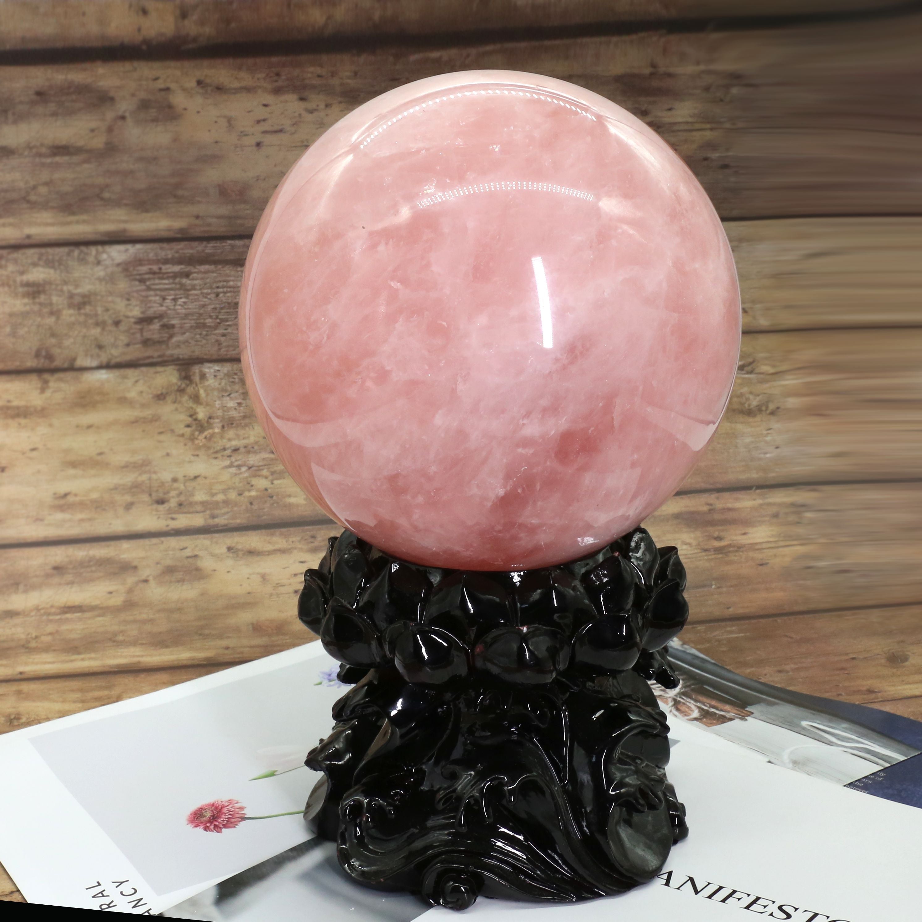 Rose Quartz Big Sphere