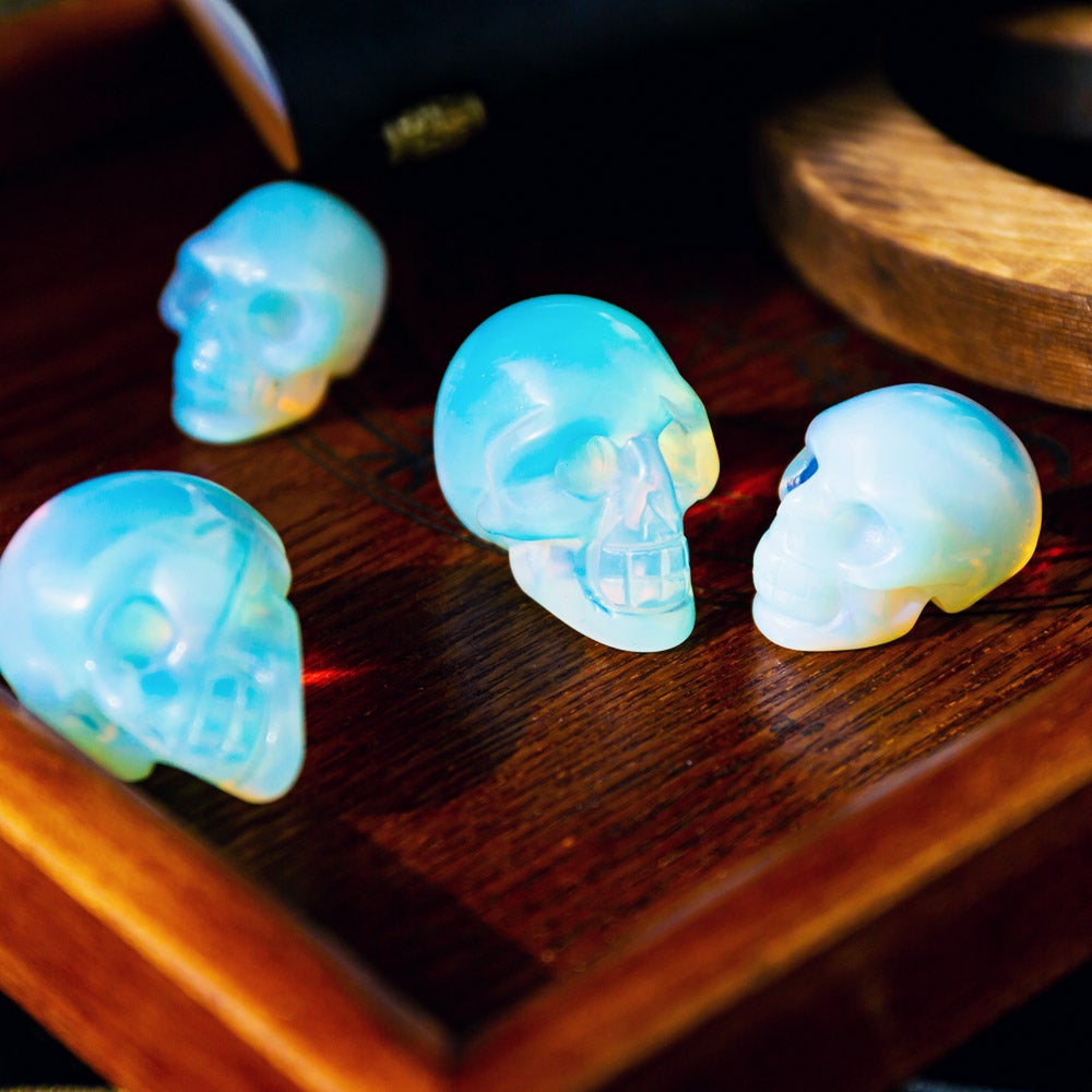 1.5" Opal Skull