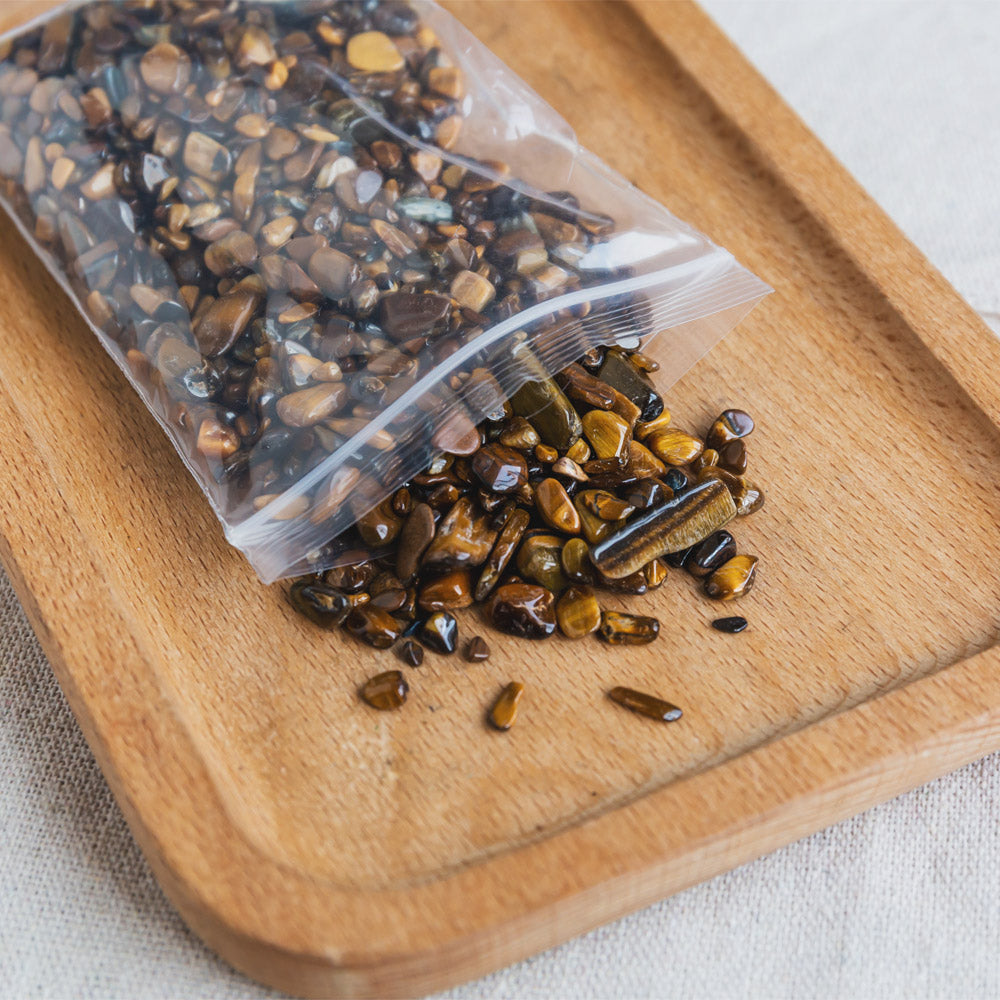 Yellow Tigers-Eye Chips100g