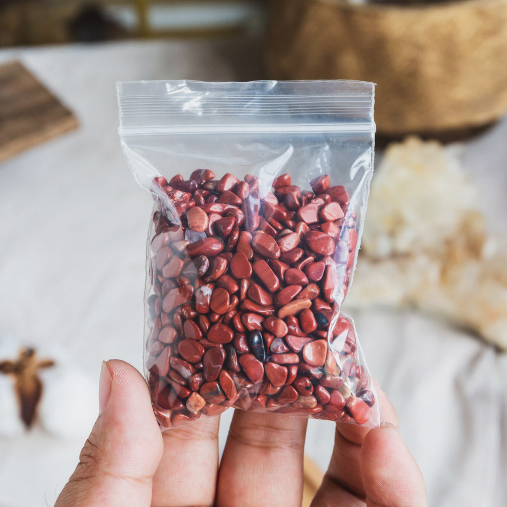 Red Jasper Chips100g