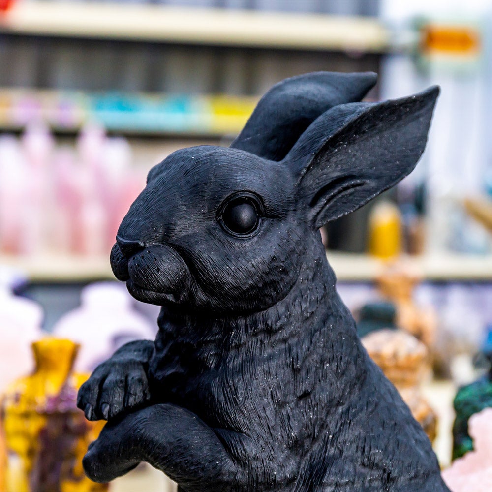 Black Obsidian Rabbit