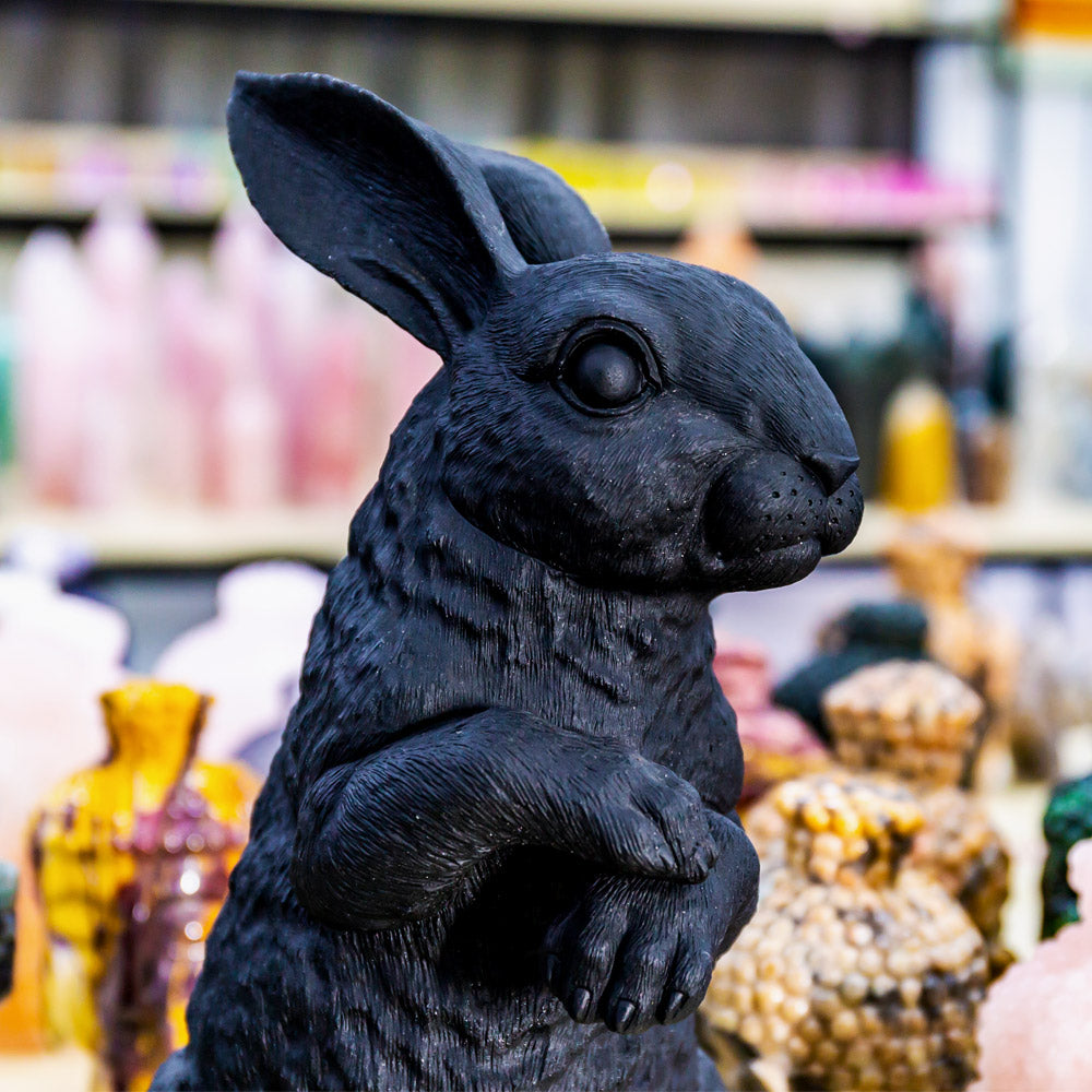 Black Obsidian Rabbit