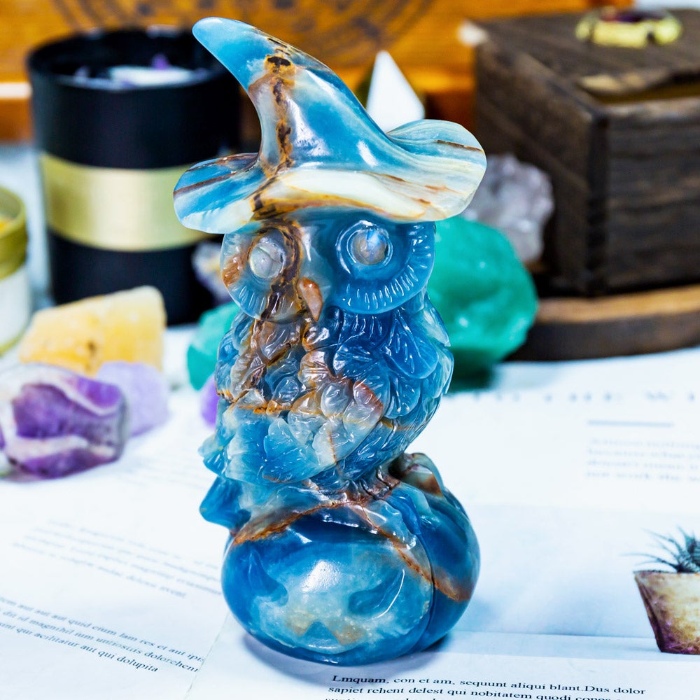 Blue Onyx Owl