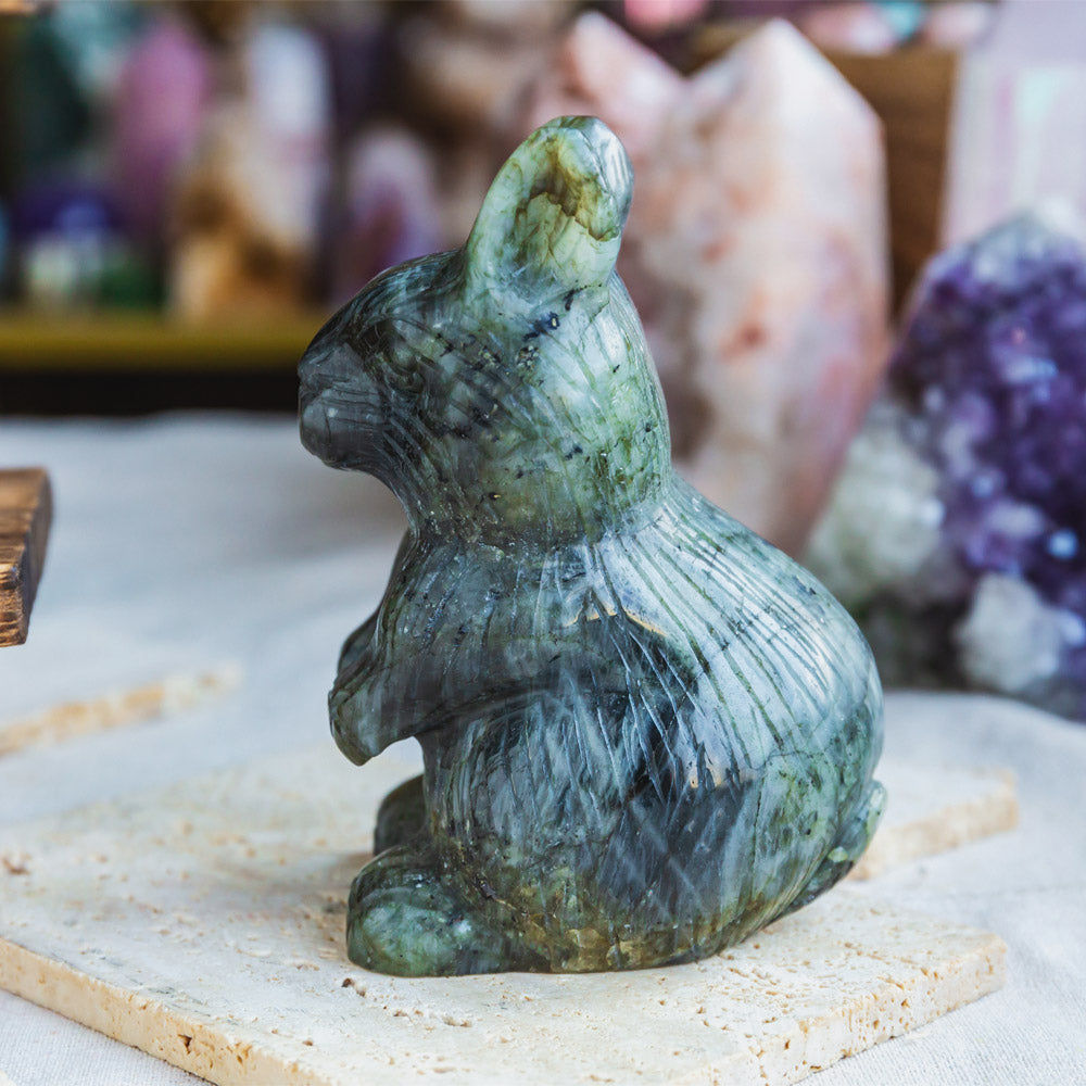 Labradorite Rabbit