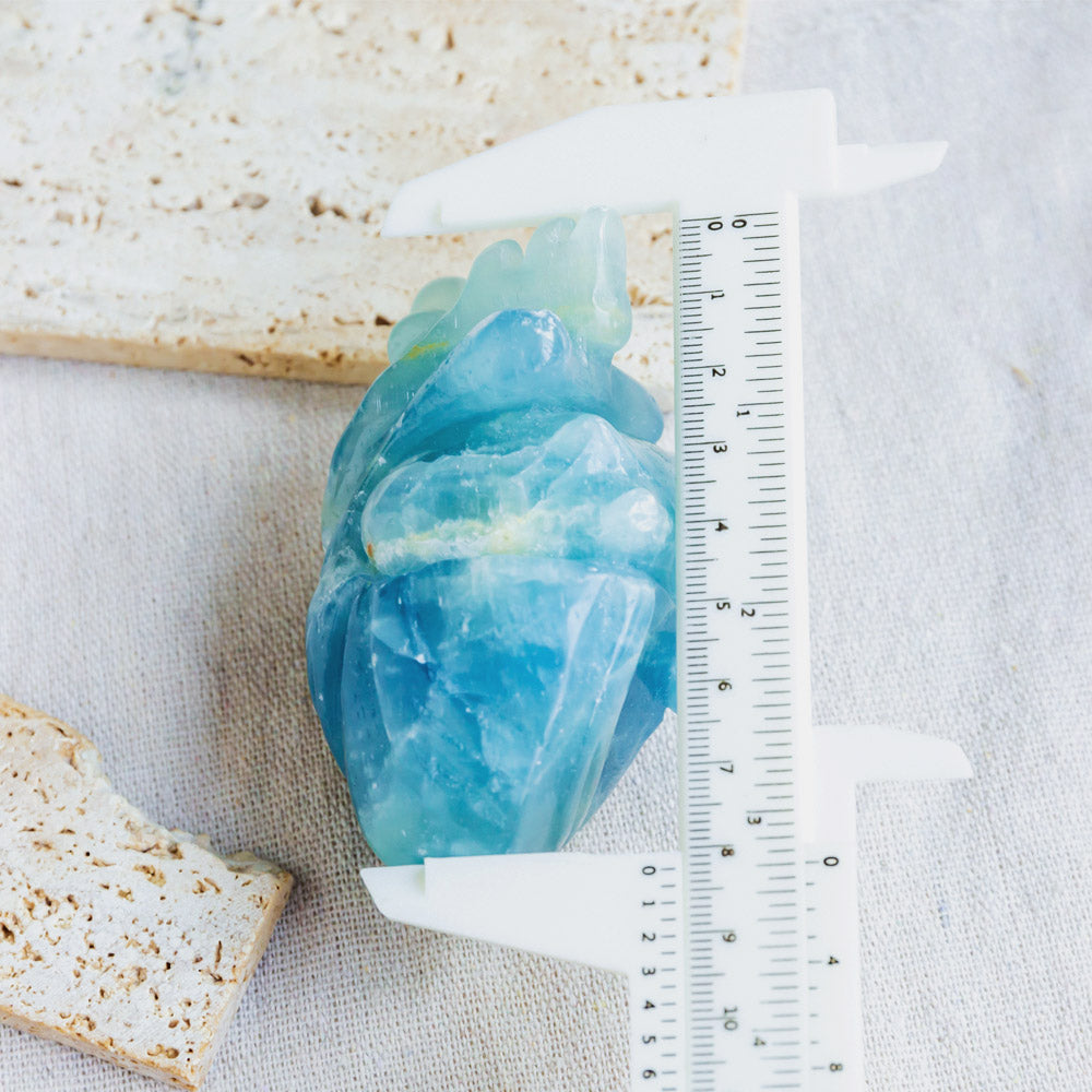 Blue Onyx Human Heart