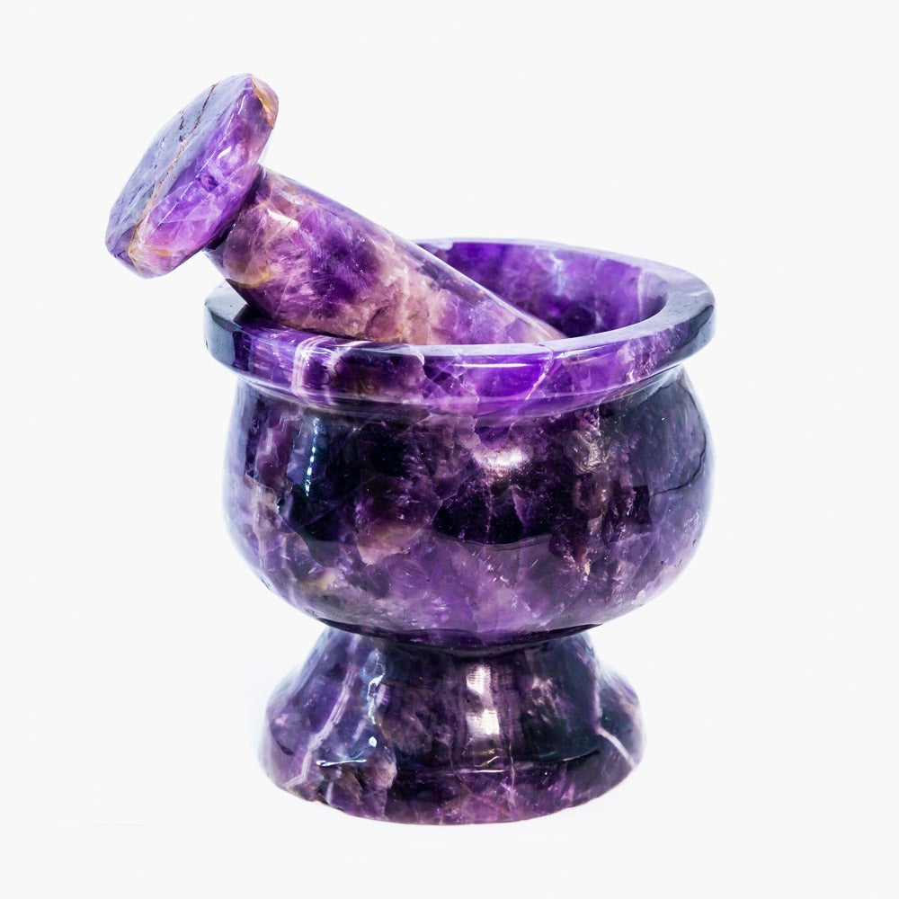 Crystal Motar and Pestle