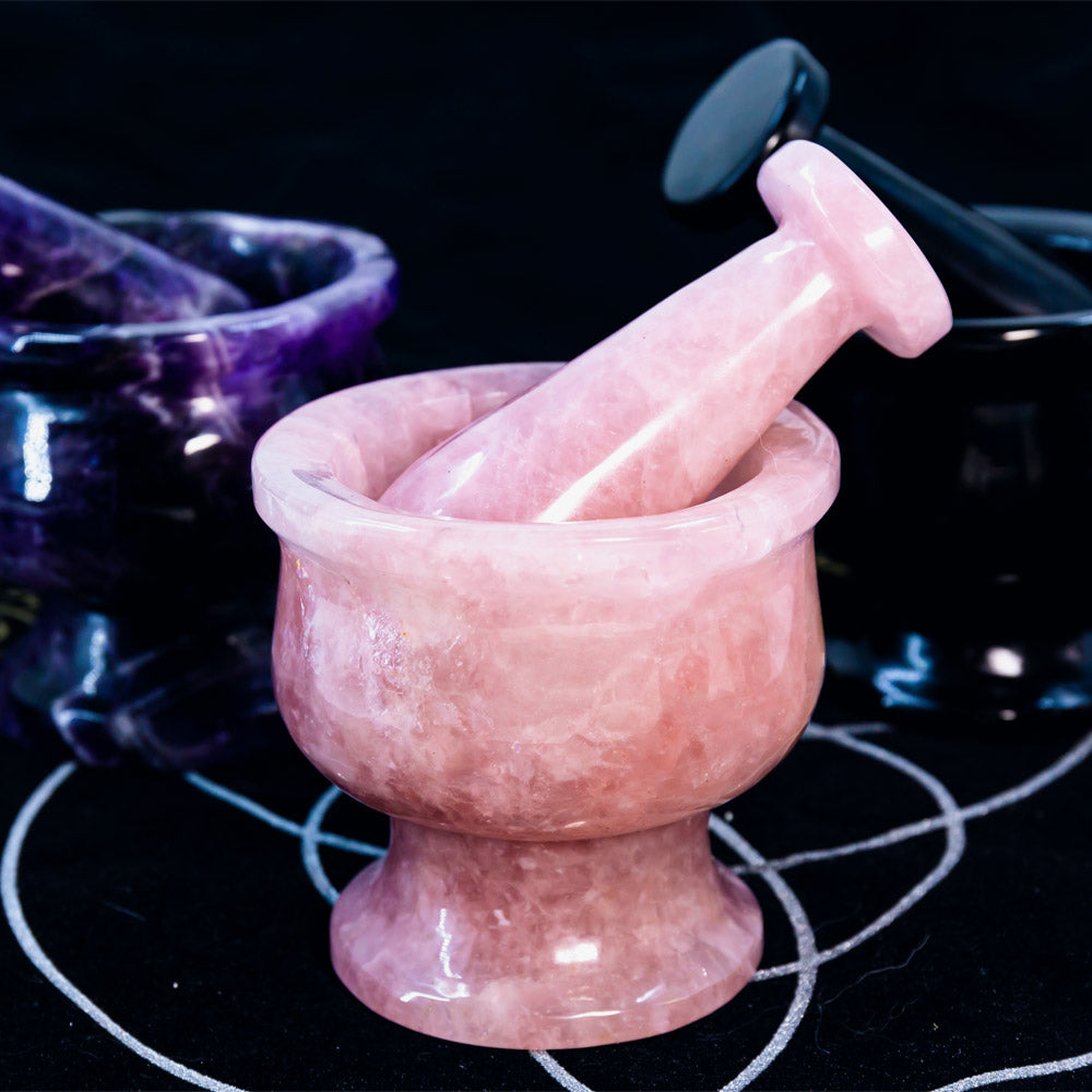 Crystal Motar and Pestle