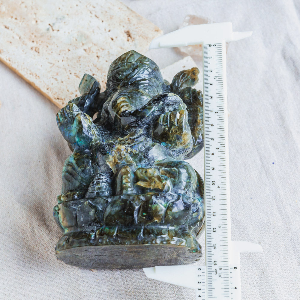 Labradorite Ganesha