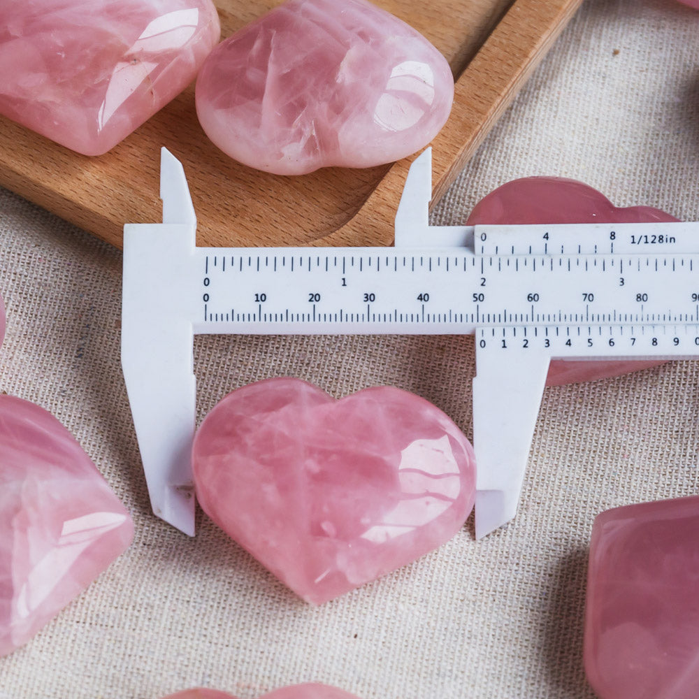 Rose Quartz Heart