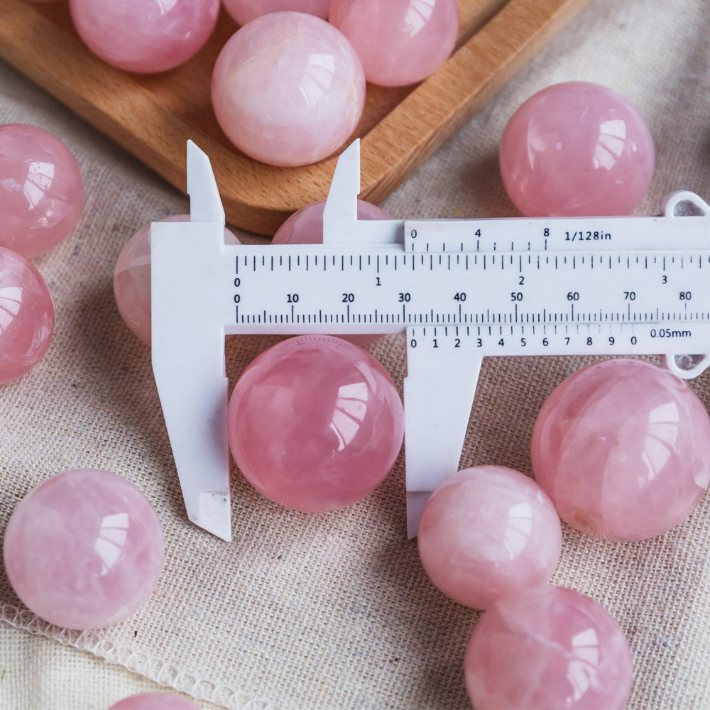 1" Rose Quartz Sphere