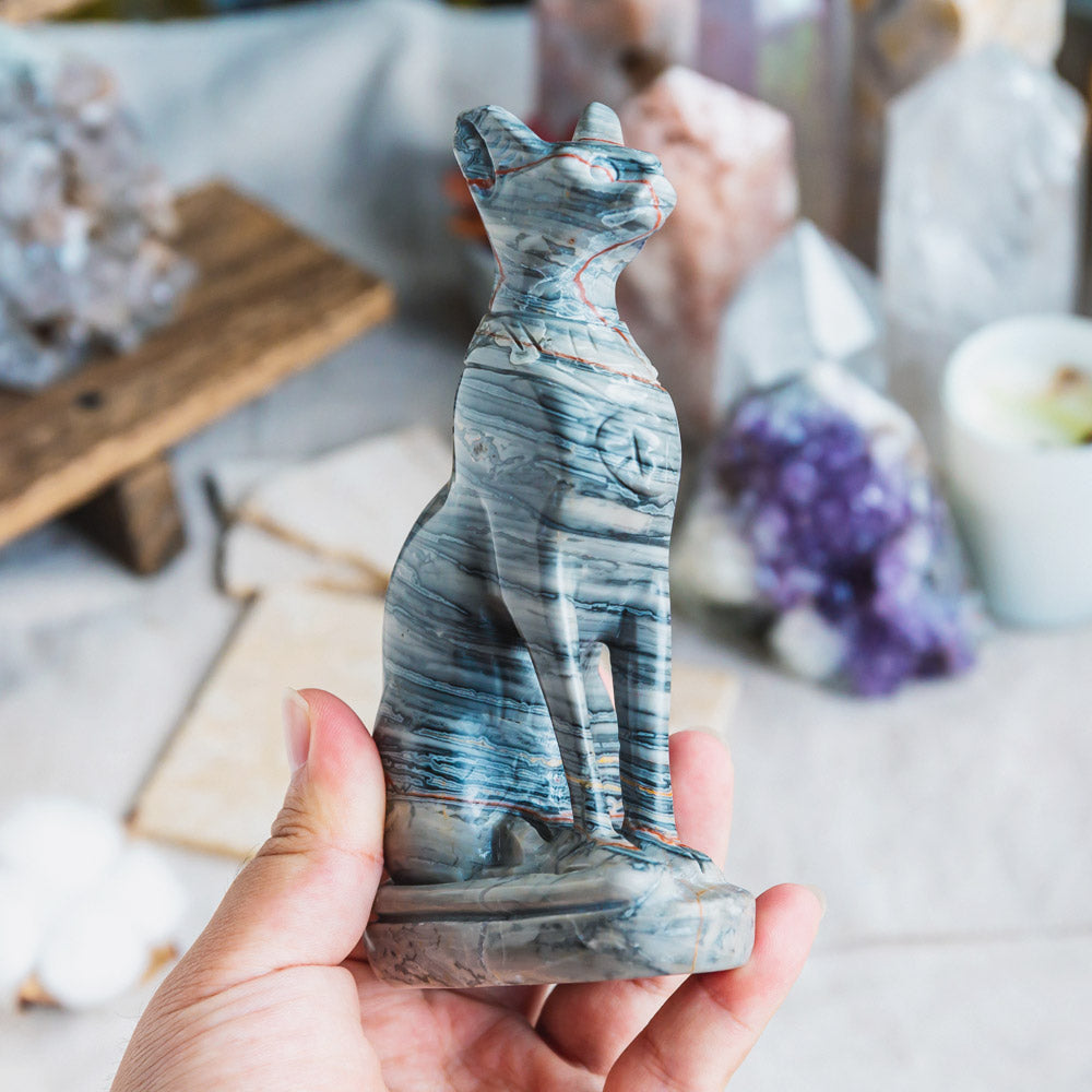 Picasso Jasper Egypt Cat