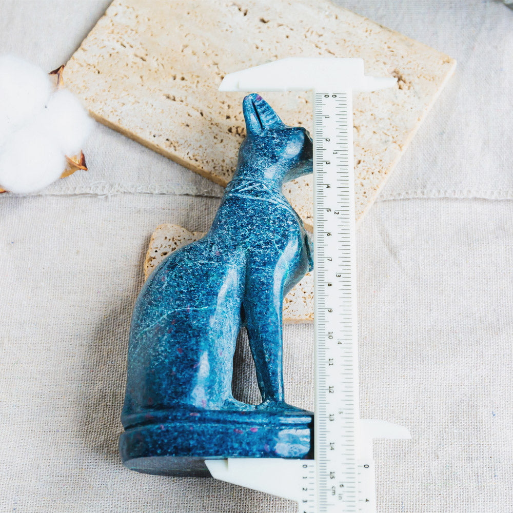 Ruby in Kyanite Egypt Cat