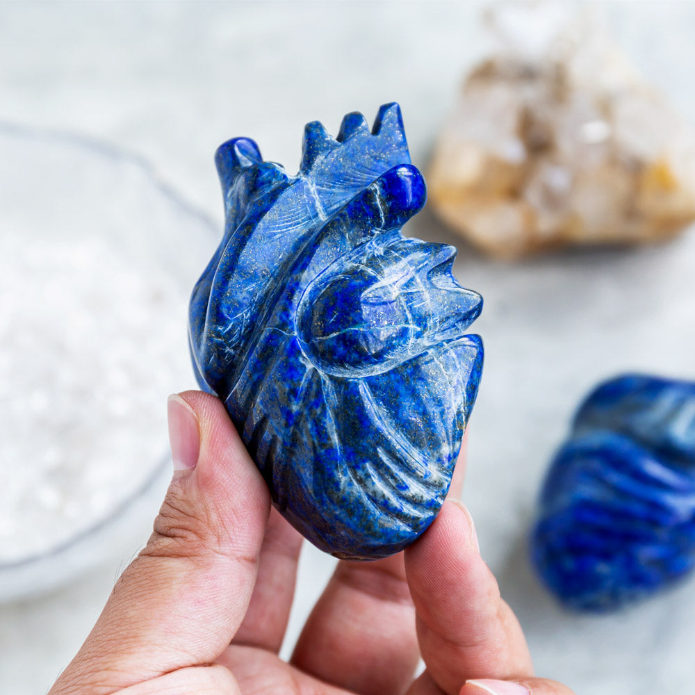 Lapis Lazuli Human Heart