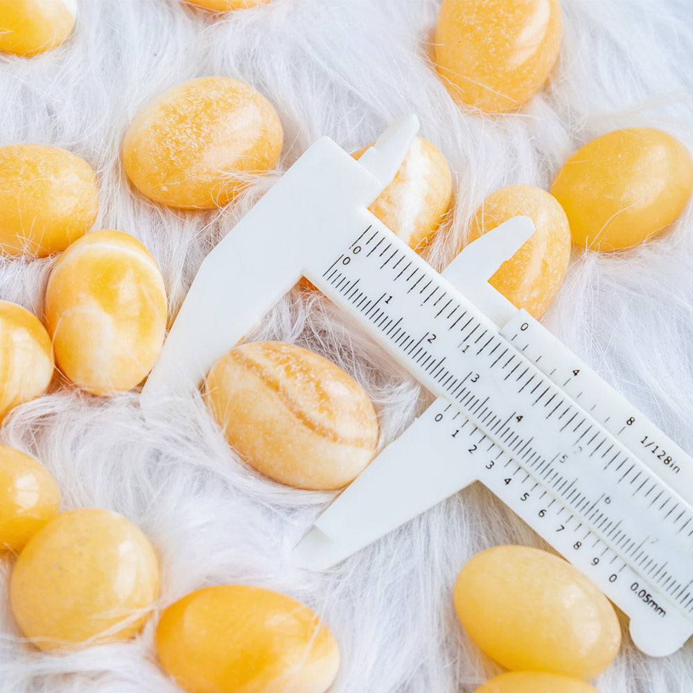 Orange Calcite Tumbled Stone