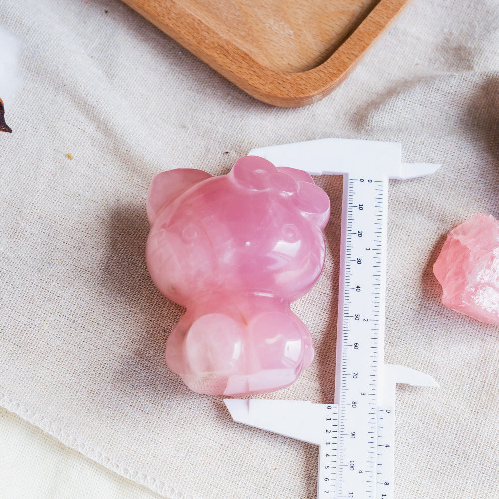 Rose Quartz Hello Kitty