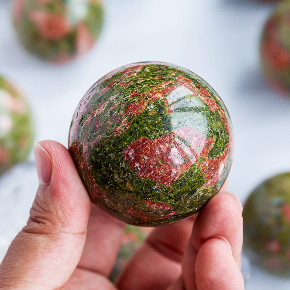 Unakite Sphere