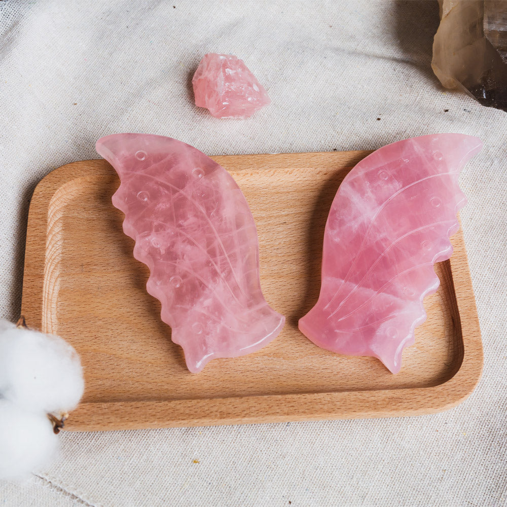 Rose Quartz Wings