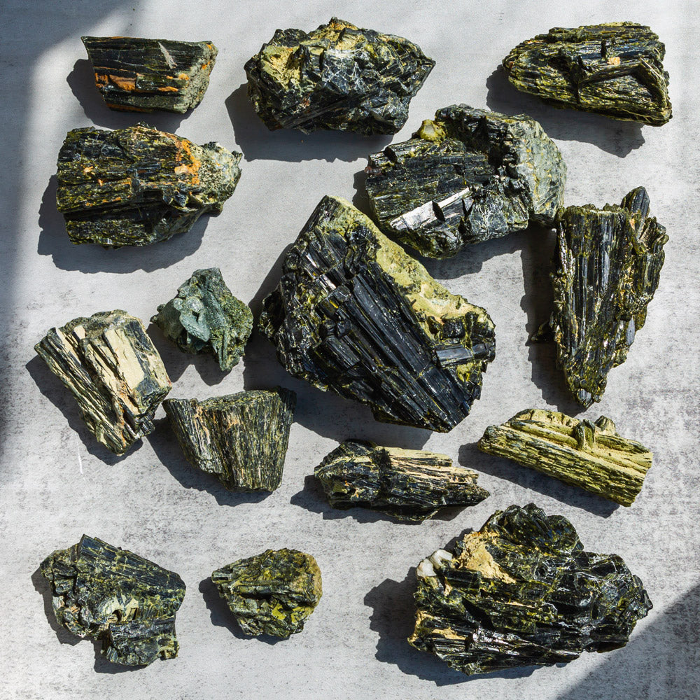 Green Tourmaline Specimen