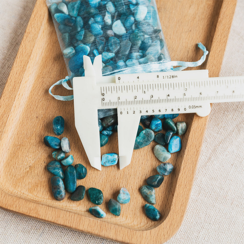 Blue Apatite Chips 100g