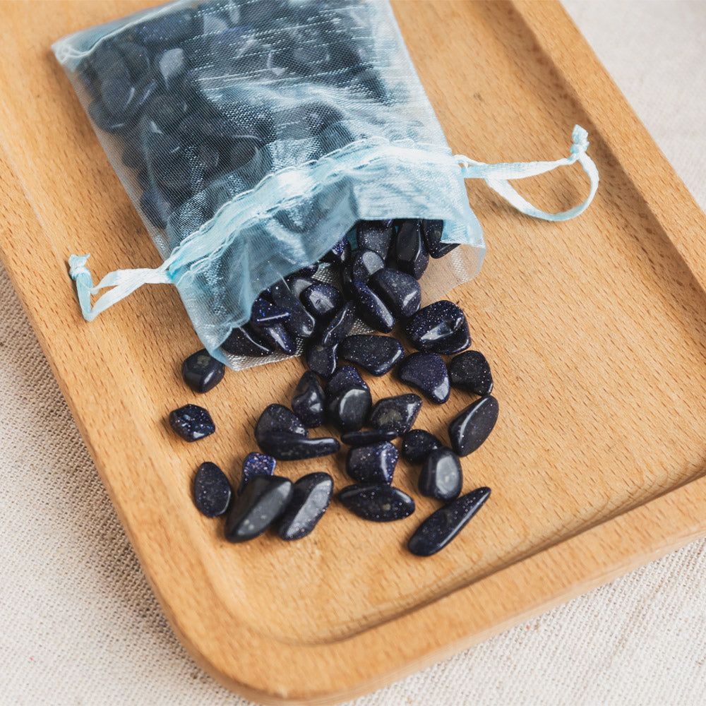 Blue Sandstone Chips 100g