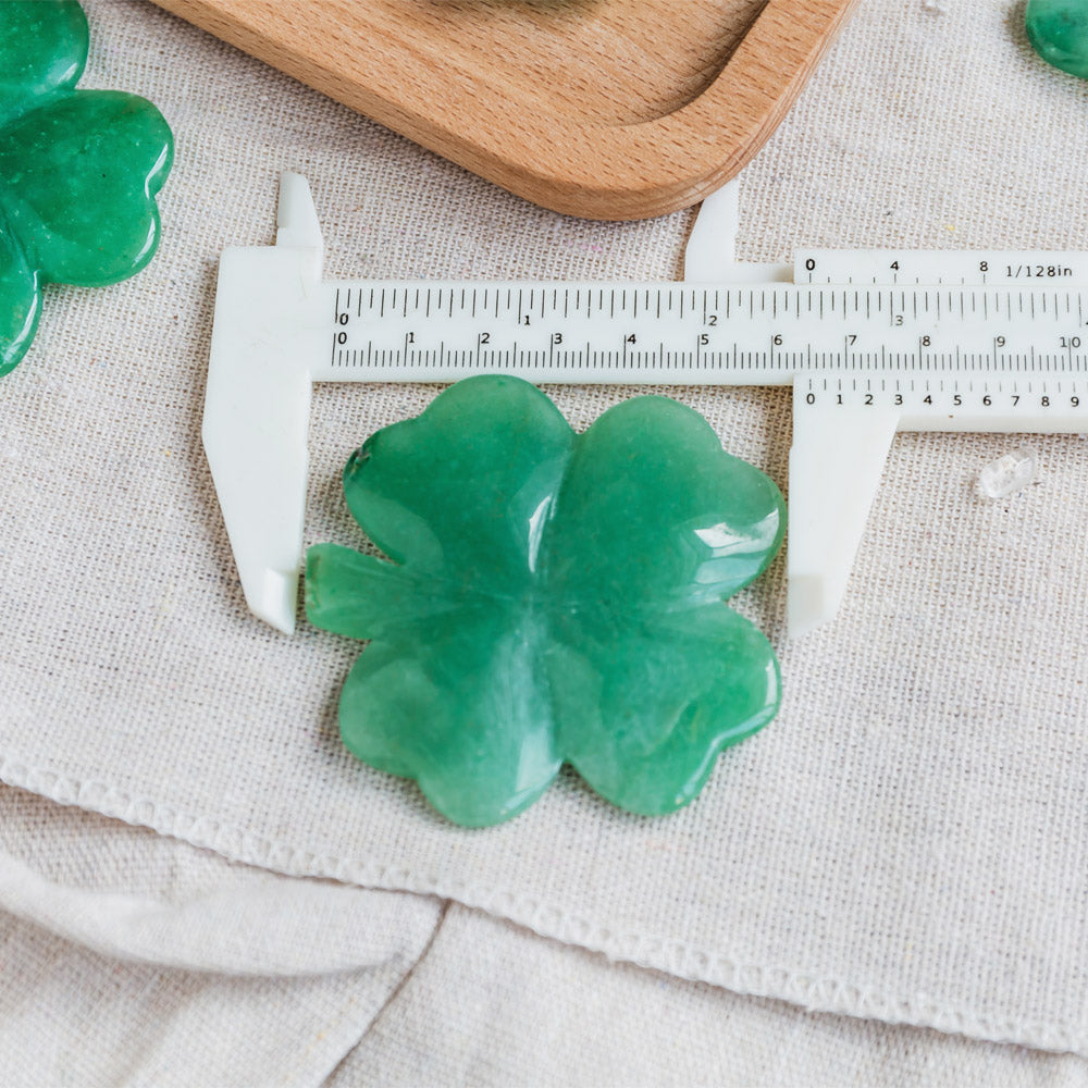 Green Aventurine Four Leaf Clover