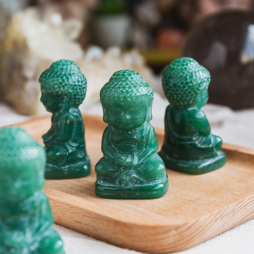 Green Aventurine Buddha