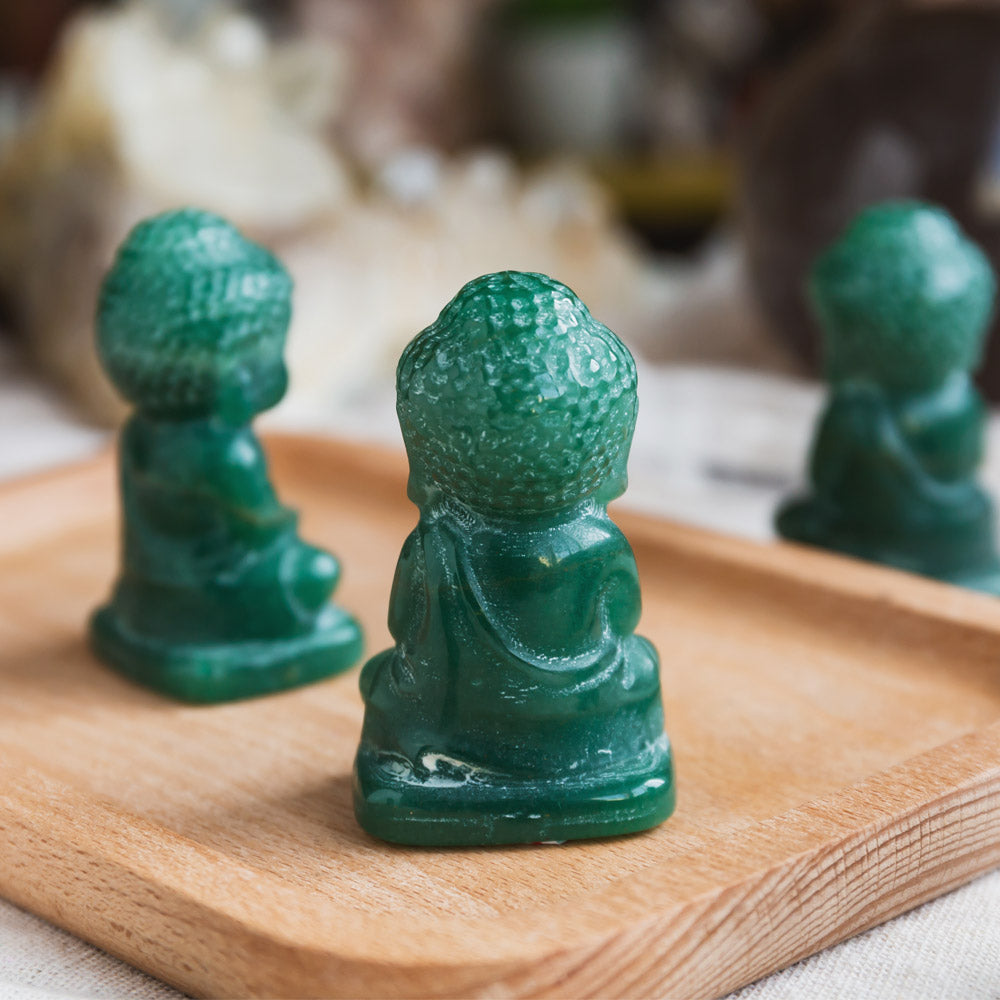 Green Aventurine Buddha