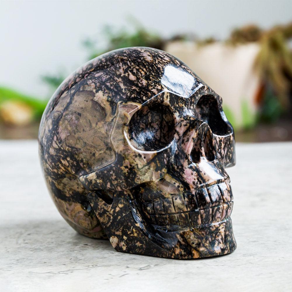 Rhodonite skulls - Reikilovecrystal