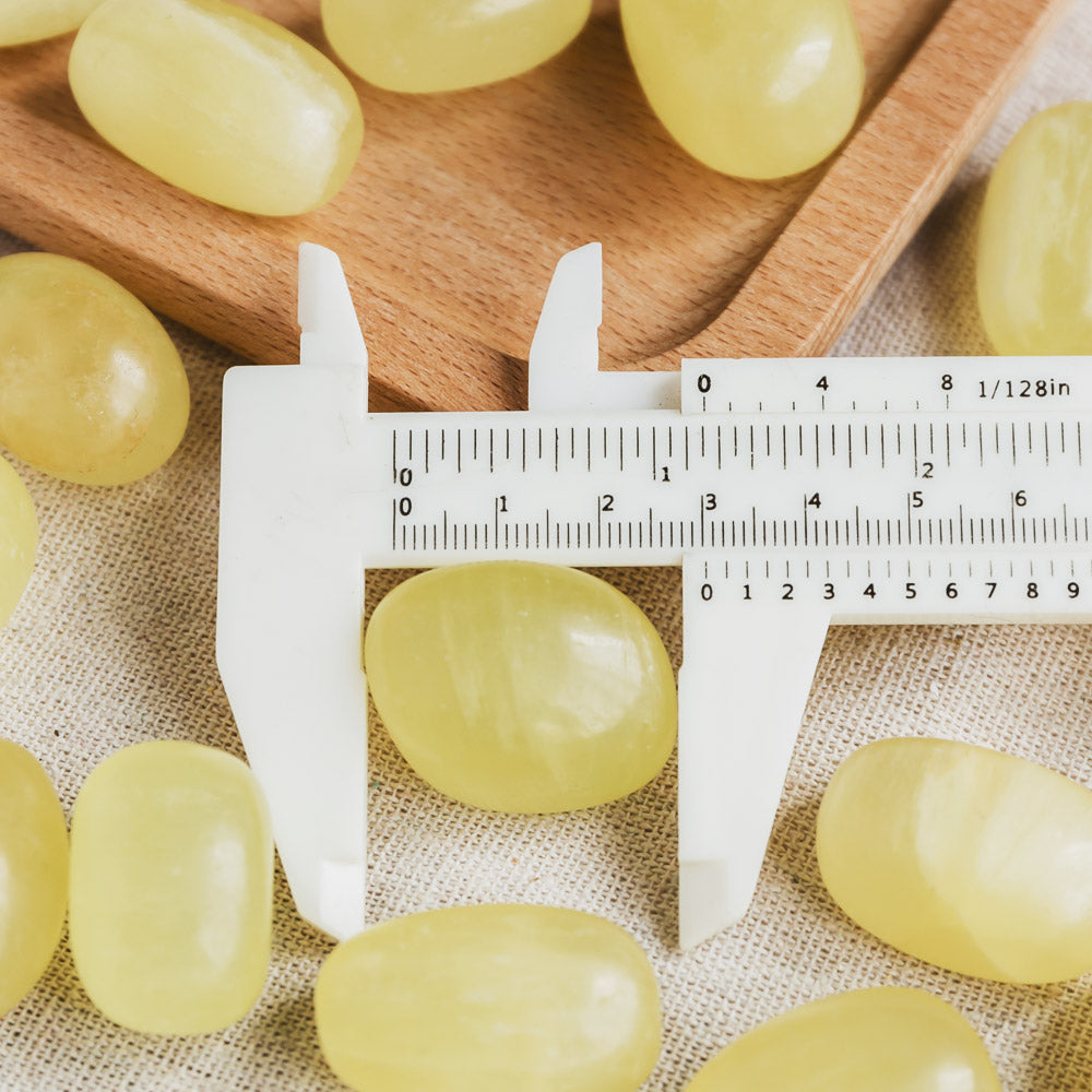 Lemon Calcite Tumbled Stone