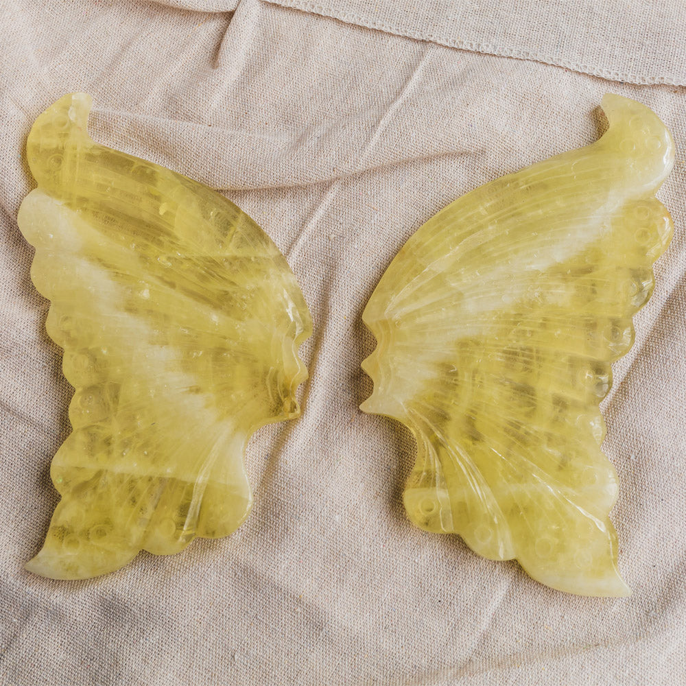 Citrine Butterfly Wings