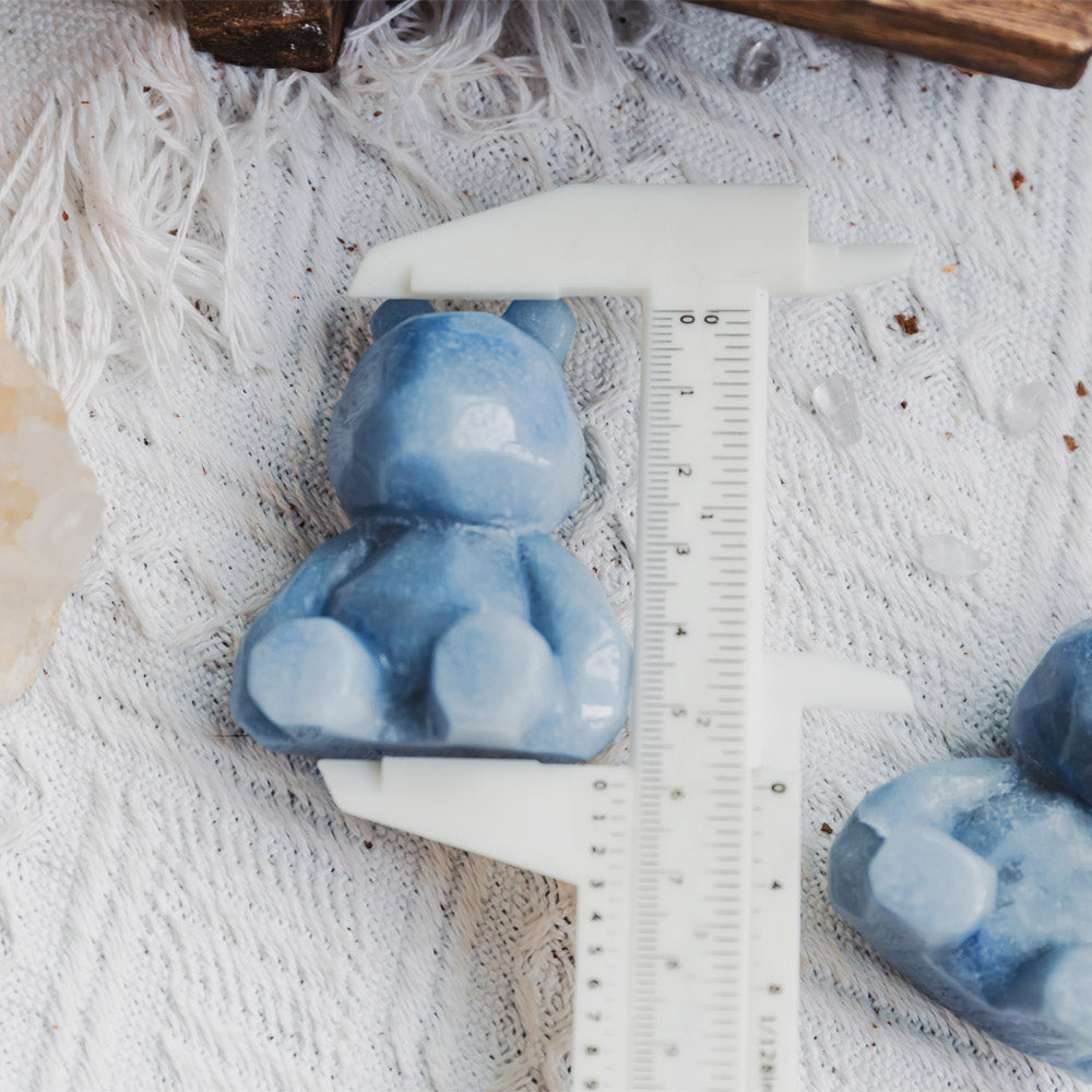 Blue Aventurine Bear