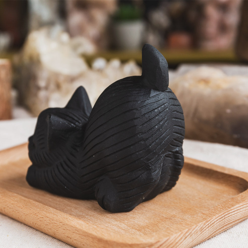 Black Obsidian Cat