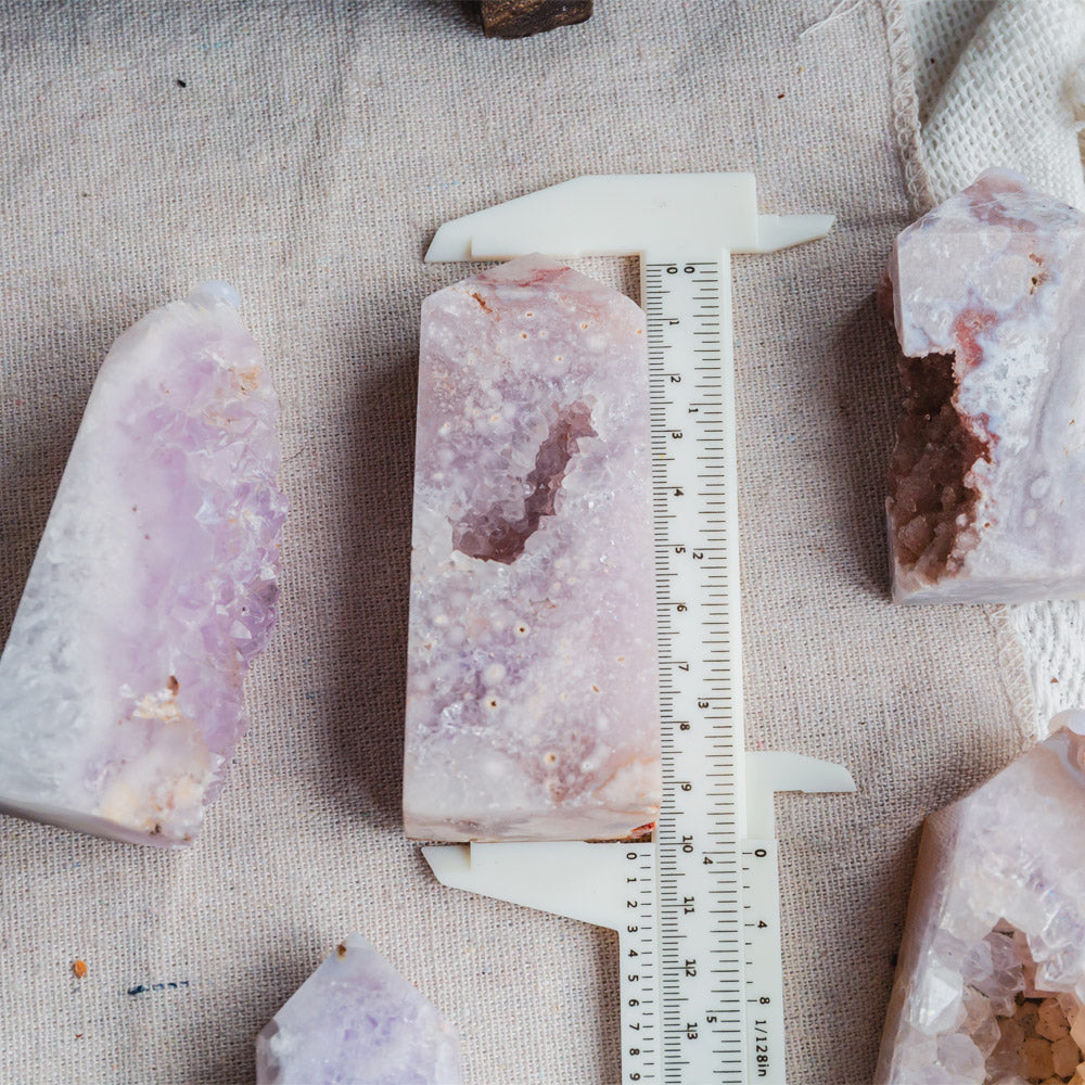 Pink Amethyst Point