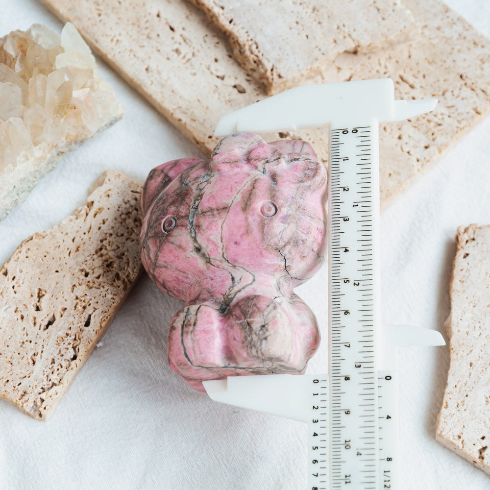 Rhodonite Hello Kitty