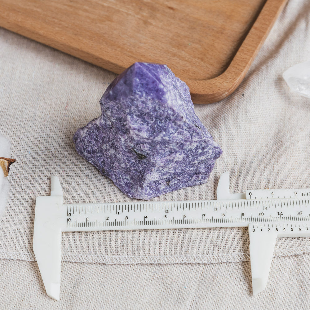 Purple Mica Raw Stone