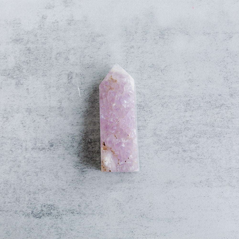 Pink Amethyst Point