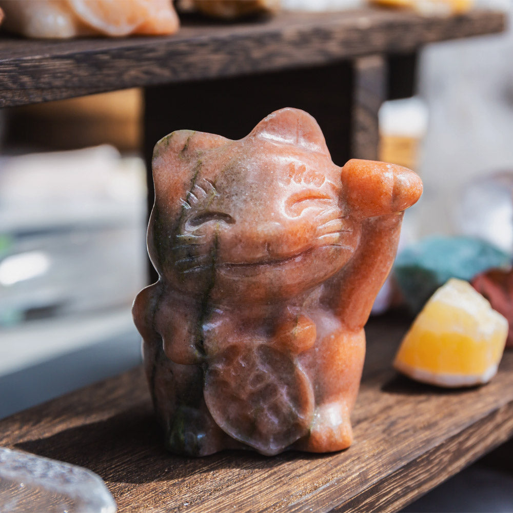 Sunstone Fortune Cat