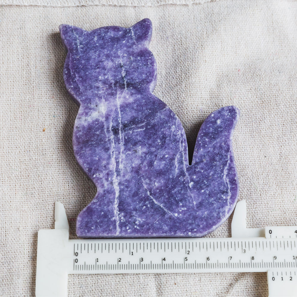 Purple Mica Cat Slice