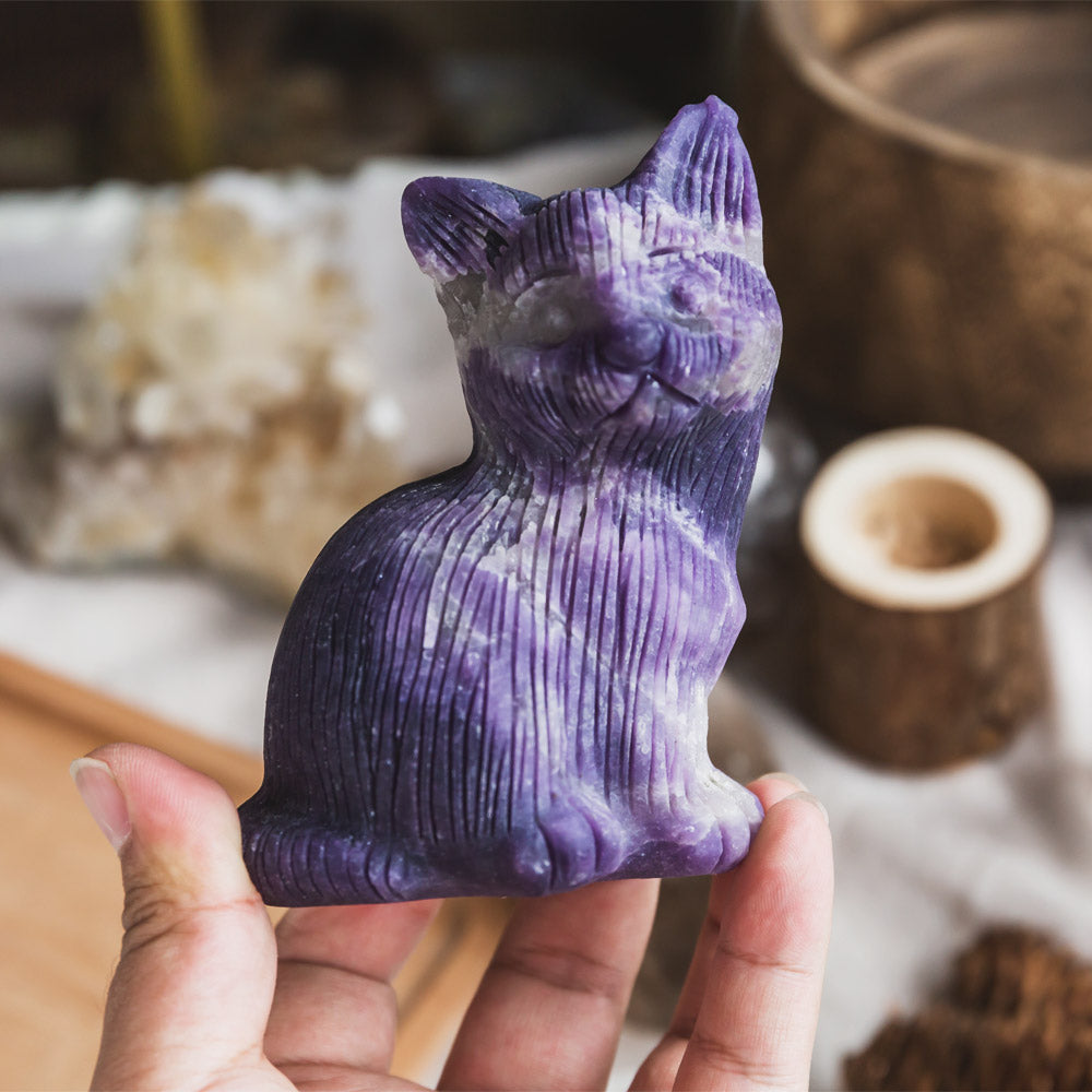 Purple Mica Cat