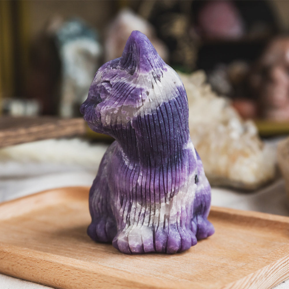 Purple Mica Cat