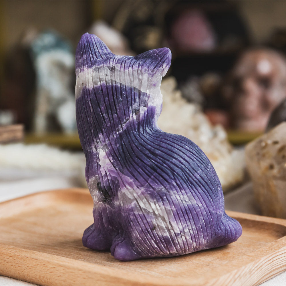 Purple Mica Cat