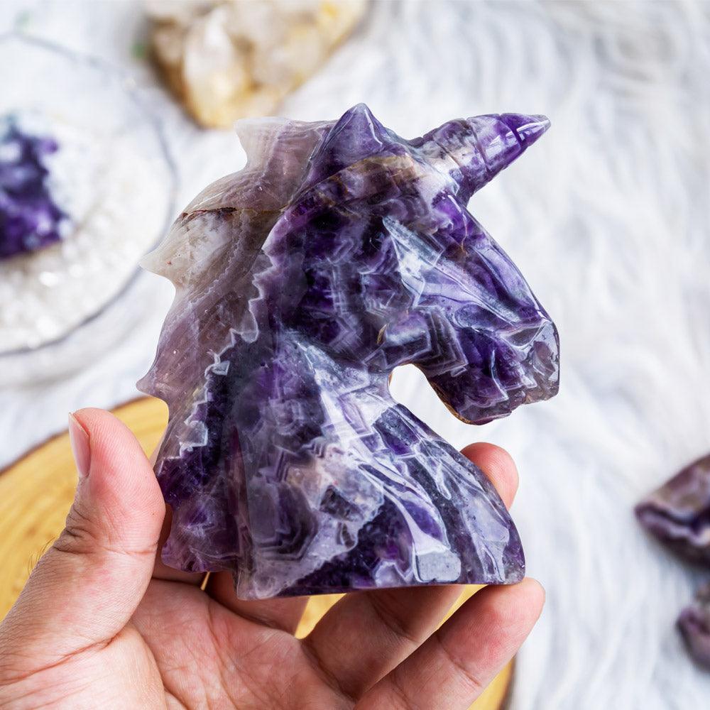 Dream amethyst unicorn - Reikilovecrystal