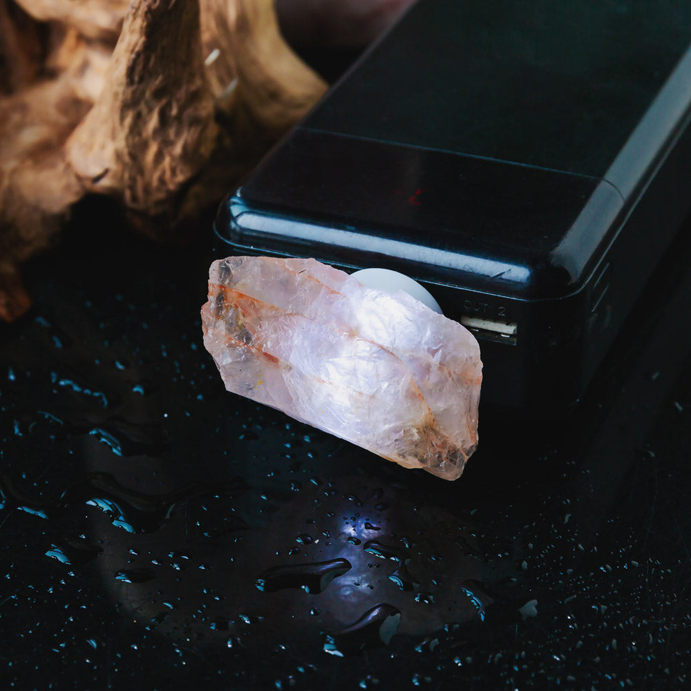 Raw Crystal Stone USB Interface Night Light