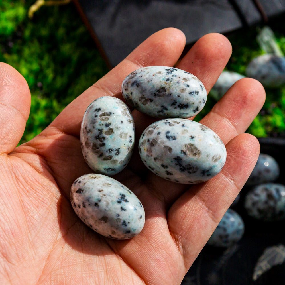 Kiwi Jasper Tumbled Stone